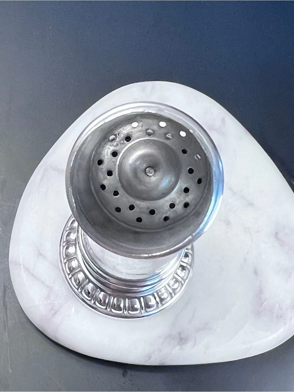 Antique Redlich & Co Sterling Silver Shaker Caster 1100 Rococo Scroll 1.82oz